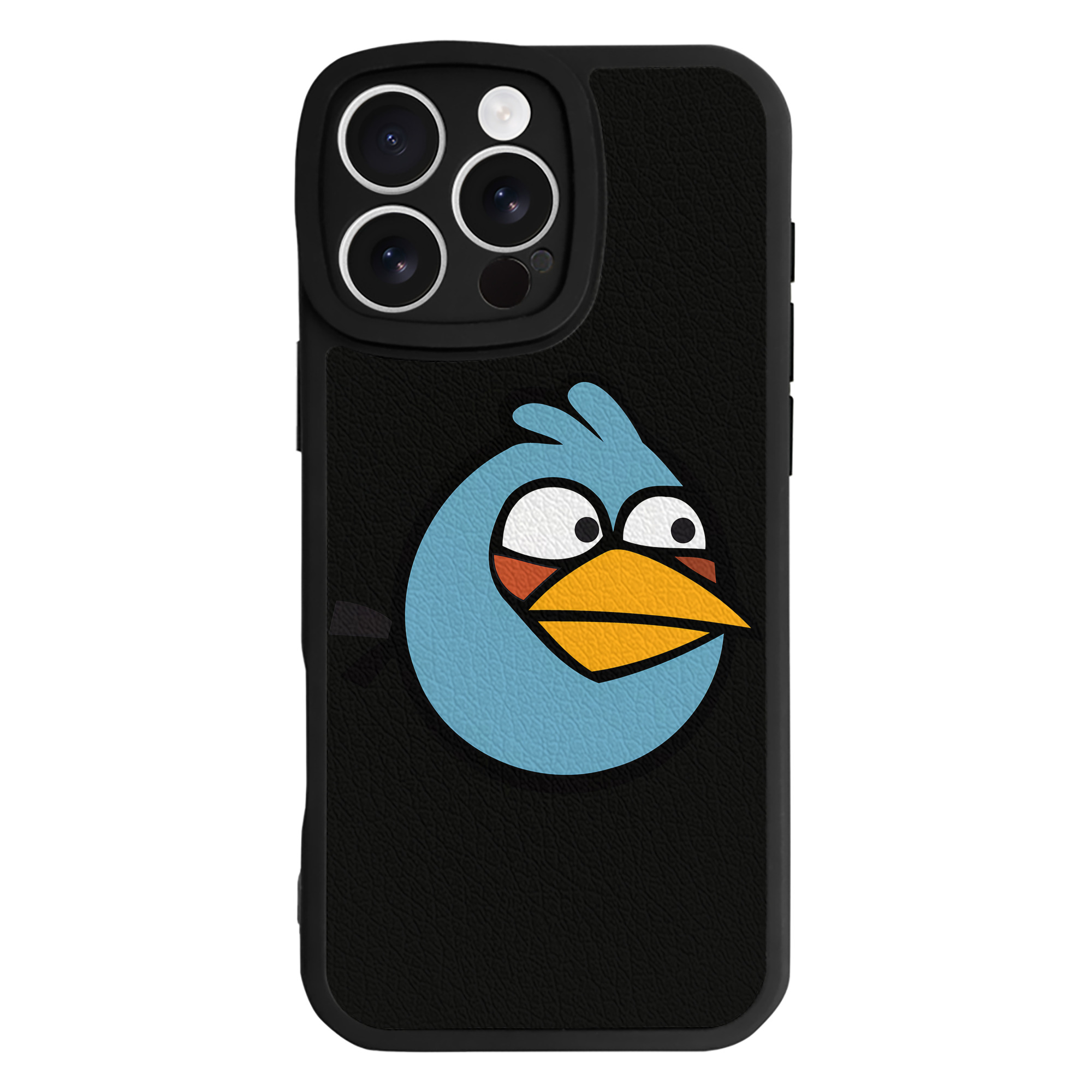 （画像用） Angry Birds アングリーバード 【iPhone 16シリーズ対応】シリコンスマホケース（レザー調） 材質：シリコン